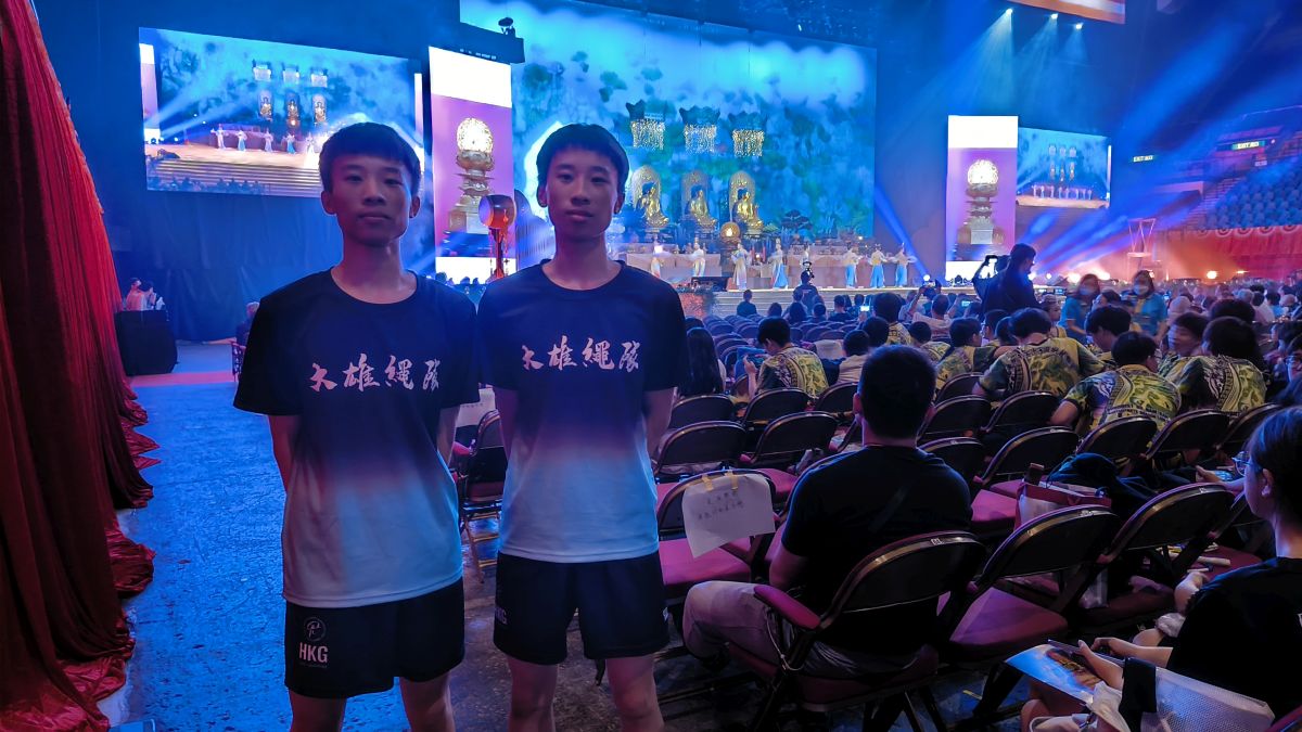 柯卓興和柯卓霖對於在紅館演出覺得有點興奮。