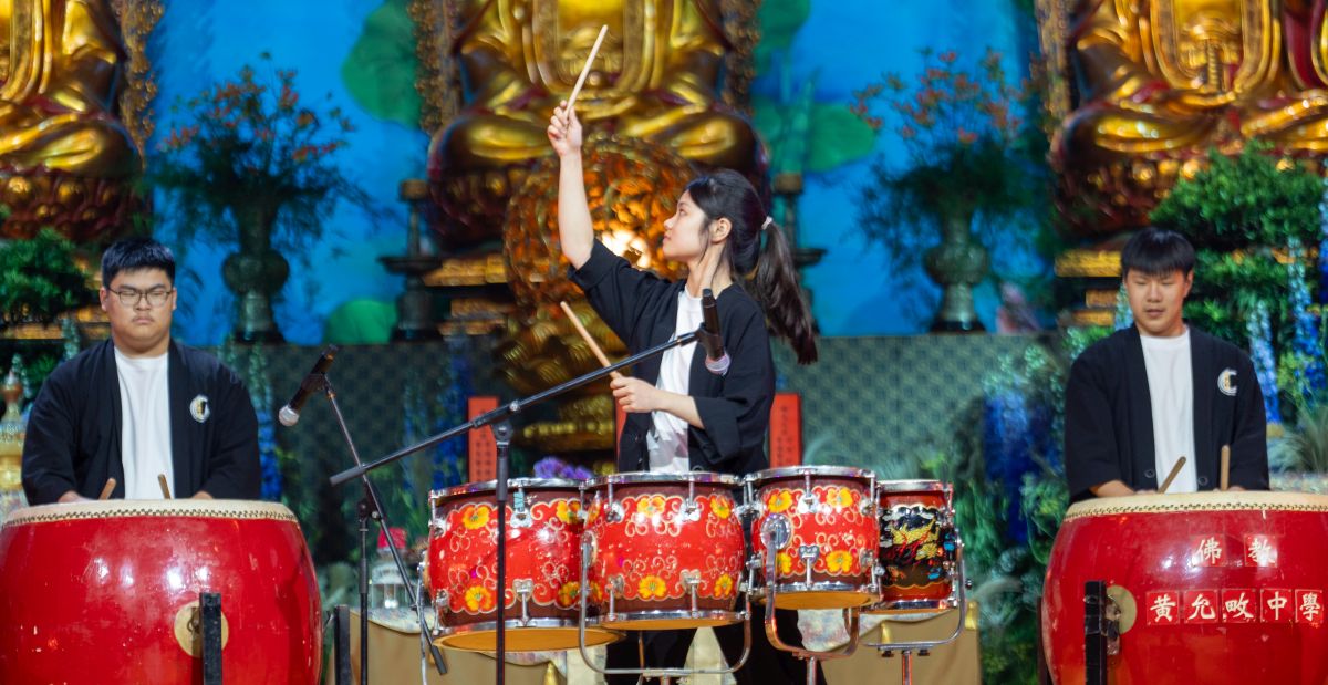 佛教黃允畋中學 鼓樂澎湃(中國鼓)