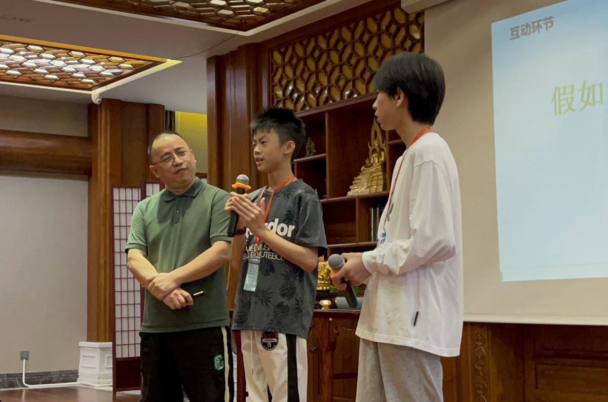 參與體驗遊戲的學生感受特別深刻