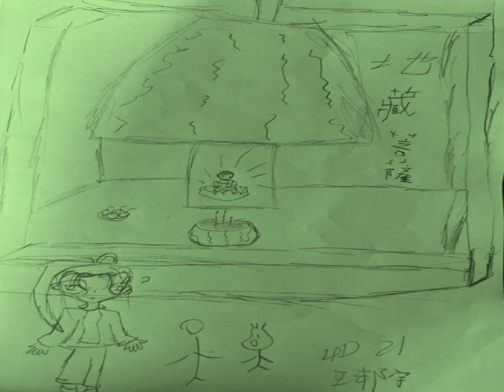 佛教榮茵學校有學生對地藏菩薩情有獨鍾