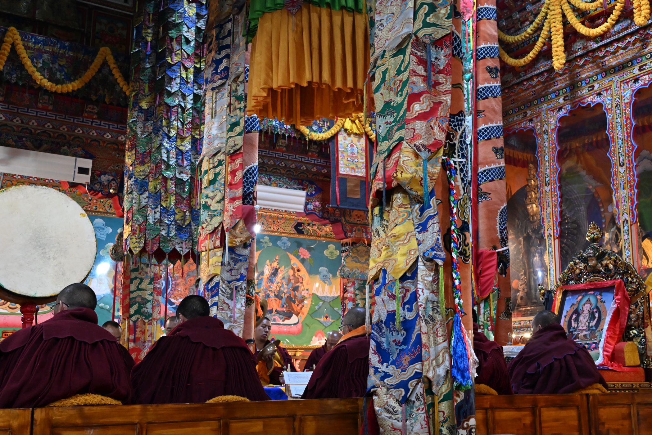 誦經法會儀式莊嚴隆重