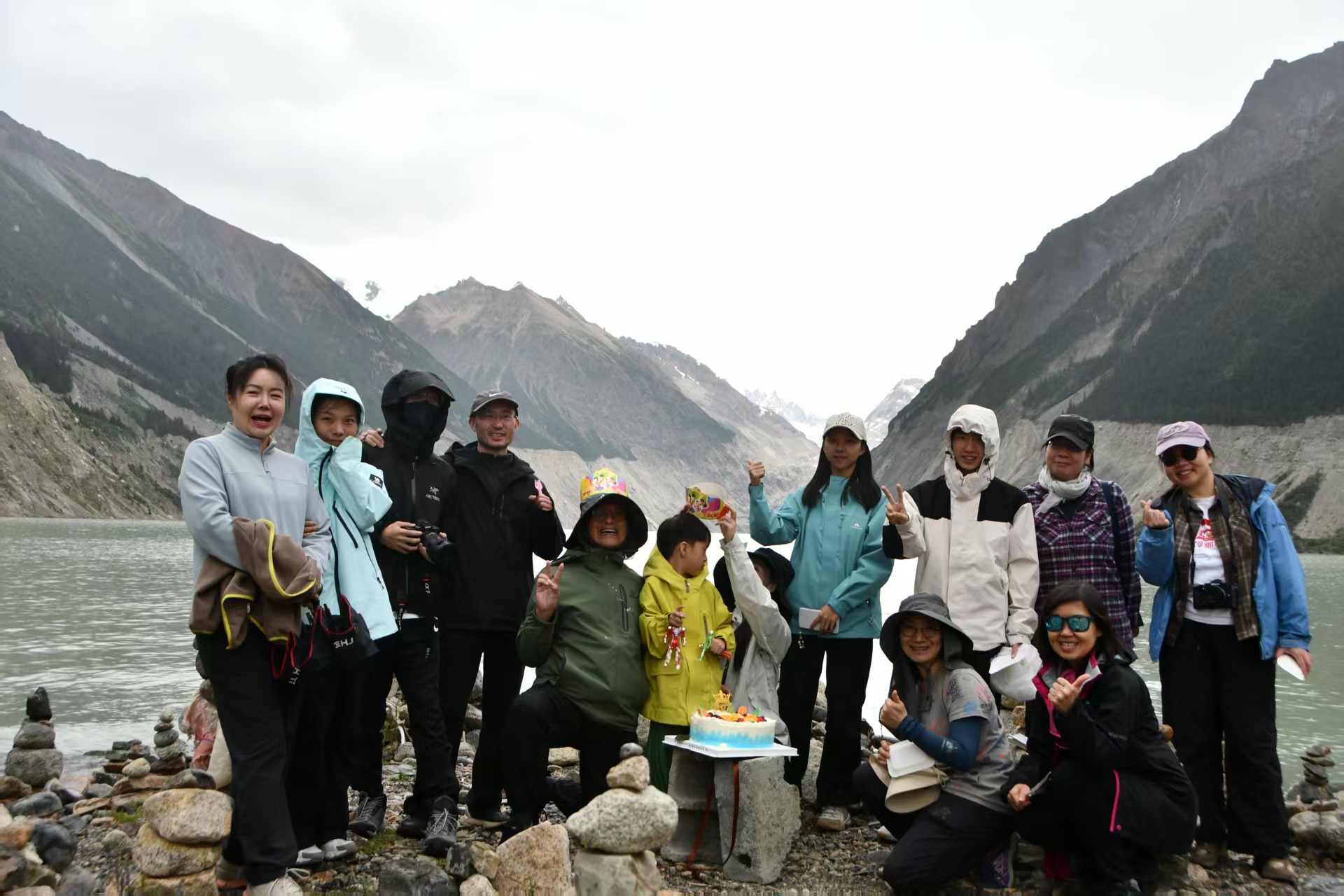 生日派對大合照