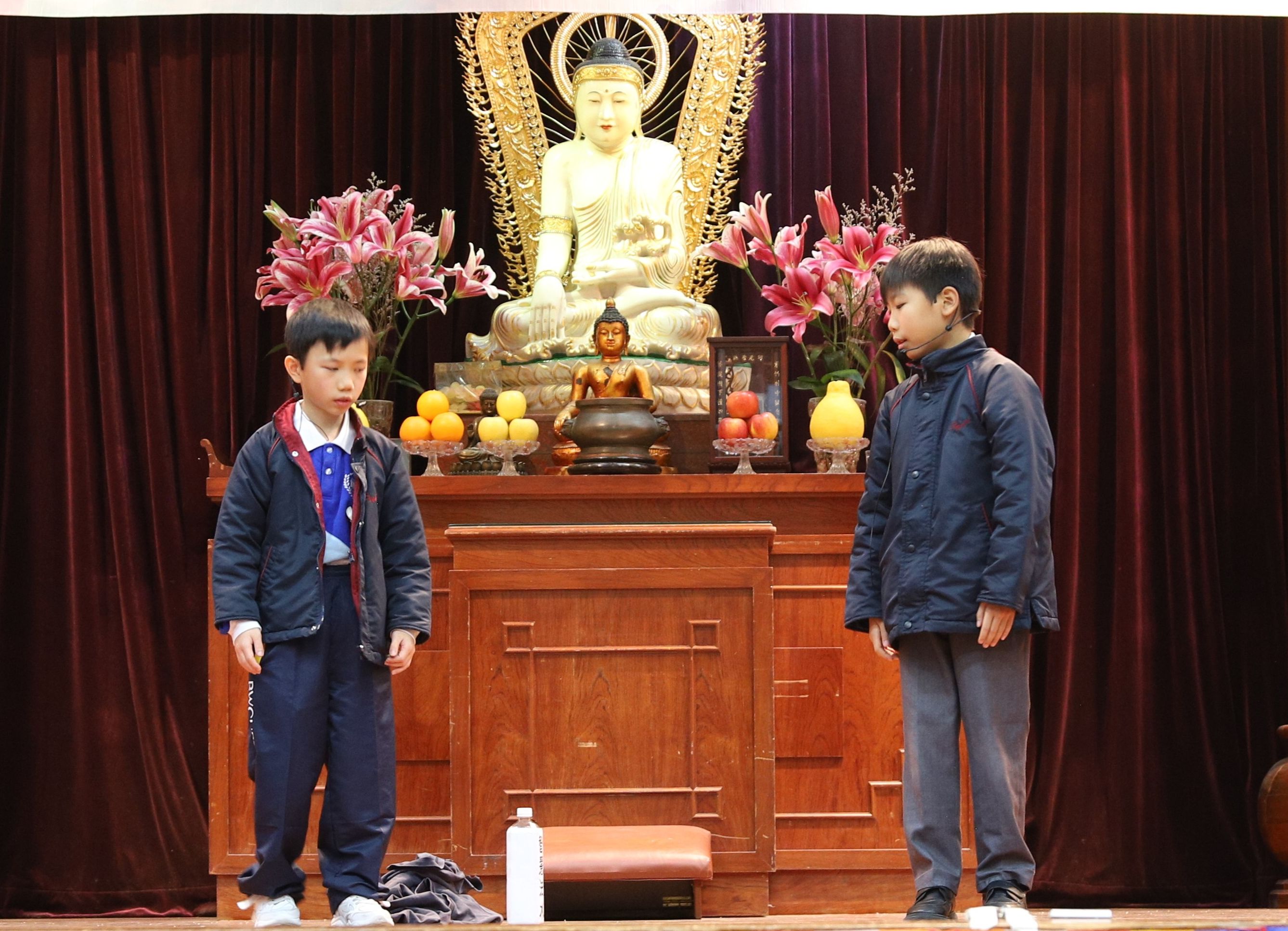 佛教黃焯菴小學隊伍