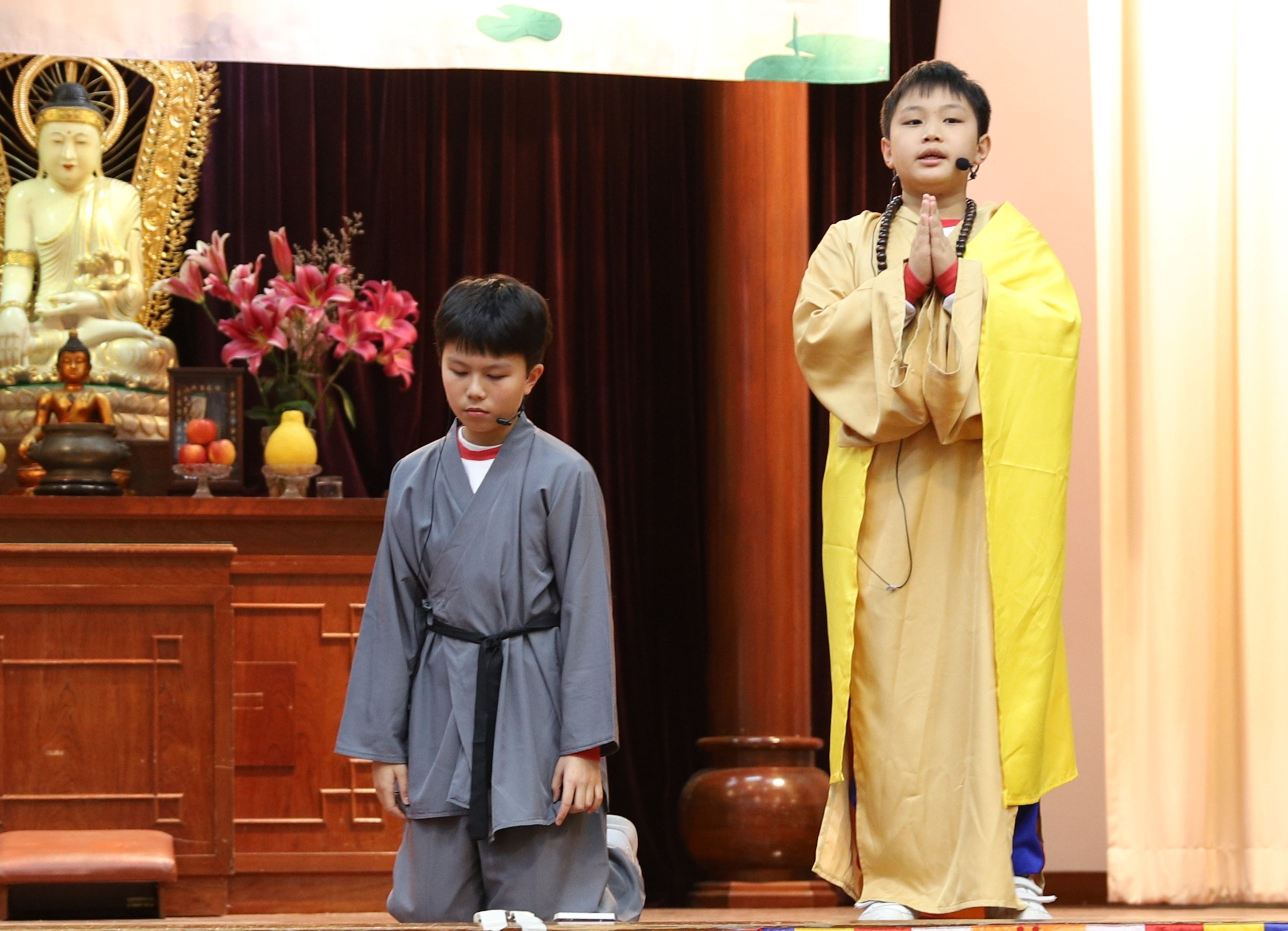 香海正覺蓮社佛教黃藻森學校隊伍