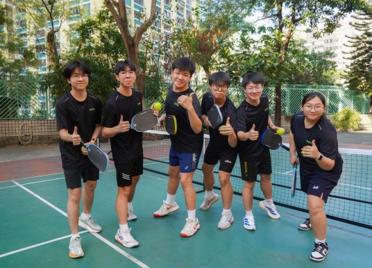 佛教葉紀南紀念中學活力校園 齊齊愛上匹克球