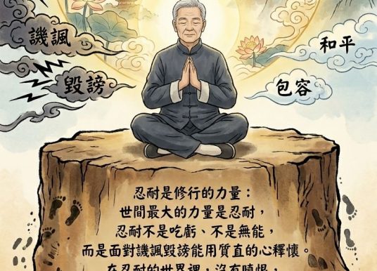 應世之道(一) 忍耐是修行的力量
