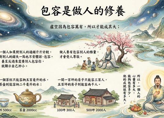 應世之道(二) 包容是做人的修養
